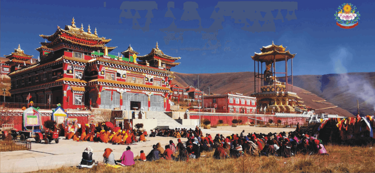 A religious gathering at Chanang Monastery. (Photo: qials.com)