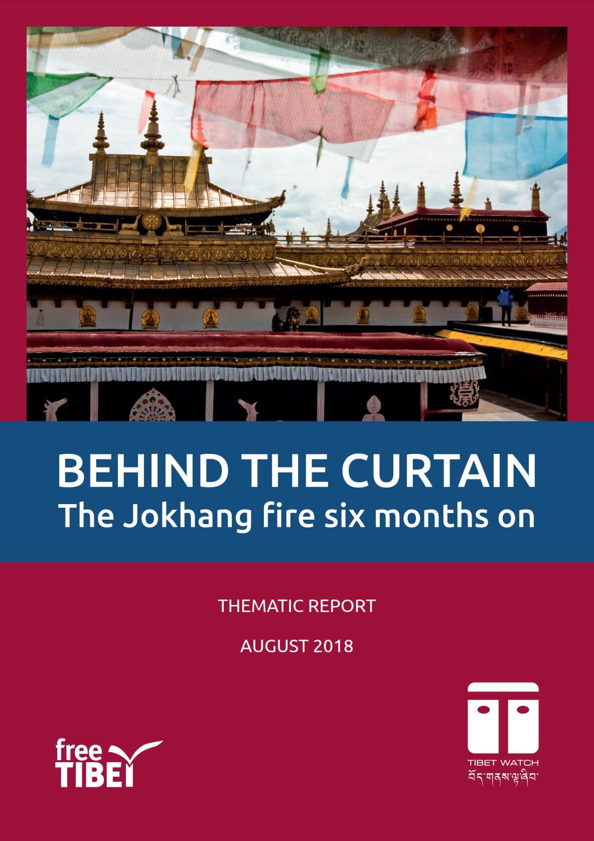 BEHIND THE CURTAIN The Jokhang fire six month on