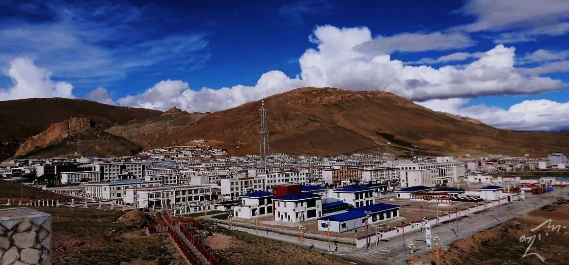 Gamba County in southern Tibet. (Photo via gbx.gov.cn)