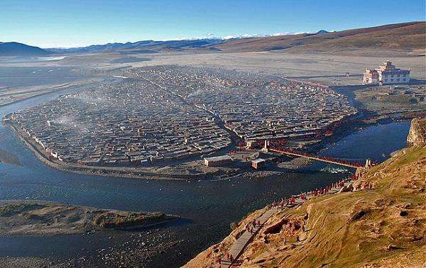 Featured image for “China has destroyed large areas of one of Tibet’s biggest Buddhist sites, satellite images reveal”