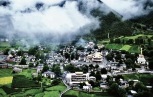 Gyalrong Tsodon Kirti monastery, in Barkham County in present-day Sichuan Province.